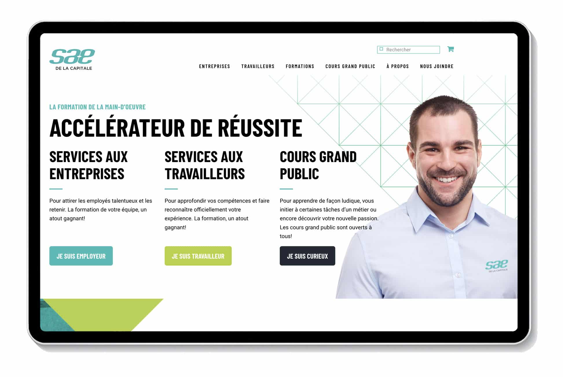 Agence web et d’image de marque de Québec. Spécialisée en branding, graphisme et design web.